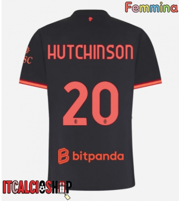 AC Milan Omari Hutchinson #20 Terza Maglia Femmina 2026-27 Manica Corta